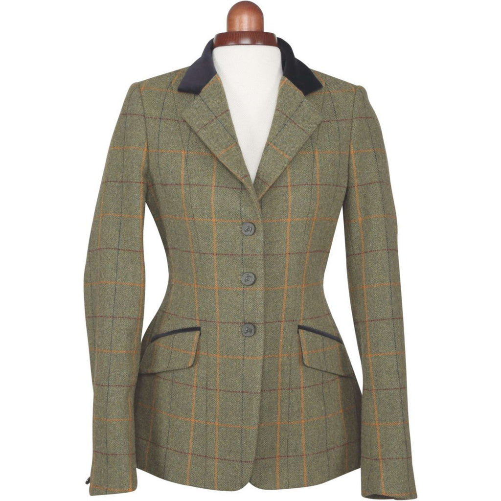 Aubrion by Shires Veste de Concours Saratoga Rouge/Jaune/Bleu Check