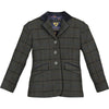 Aubrion by Shires Veste de Concours Saratoga Enfants Vert foncé Check