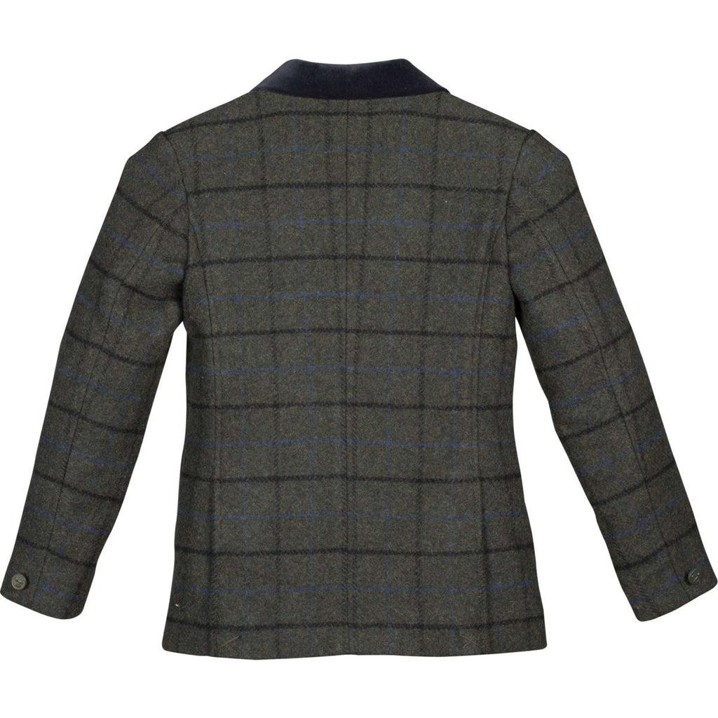 Aubrion by Shires Veste de Concours Saratoga Enfants Vert foncé Check