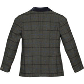 Aubrion by Shires Veste de Concours Saratoga Enfants Vert foncé Check