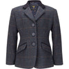 Aubrion by Shires Veste de Concours Saratoga Enfants Juniper Navy Check