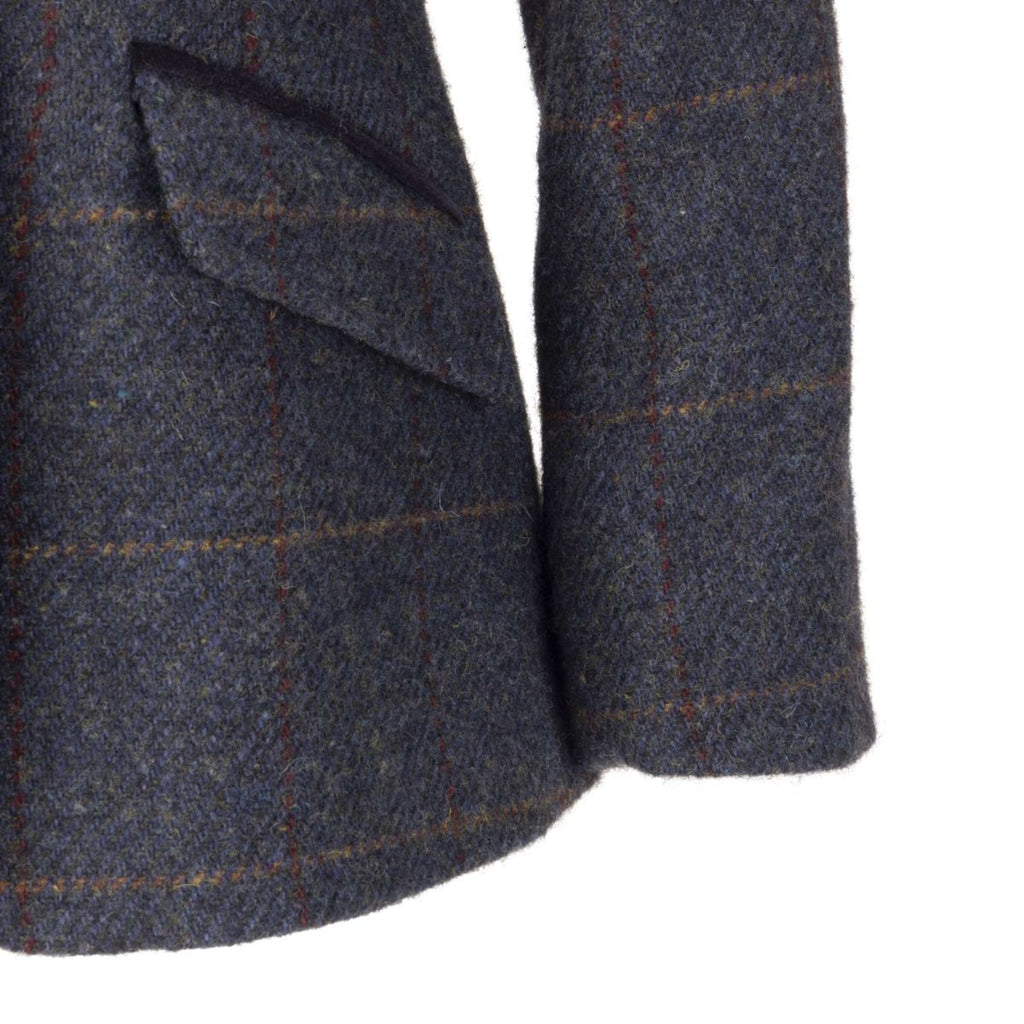 Aubrion by Shires Veste de Concours Saratoga Enfants Juniper Navy Check