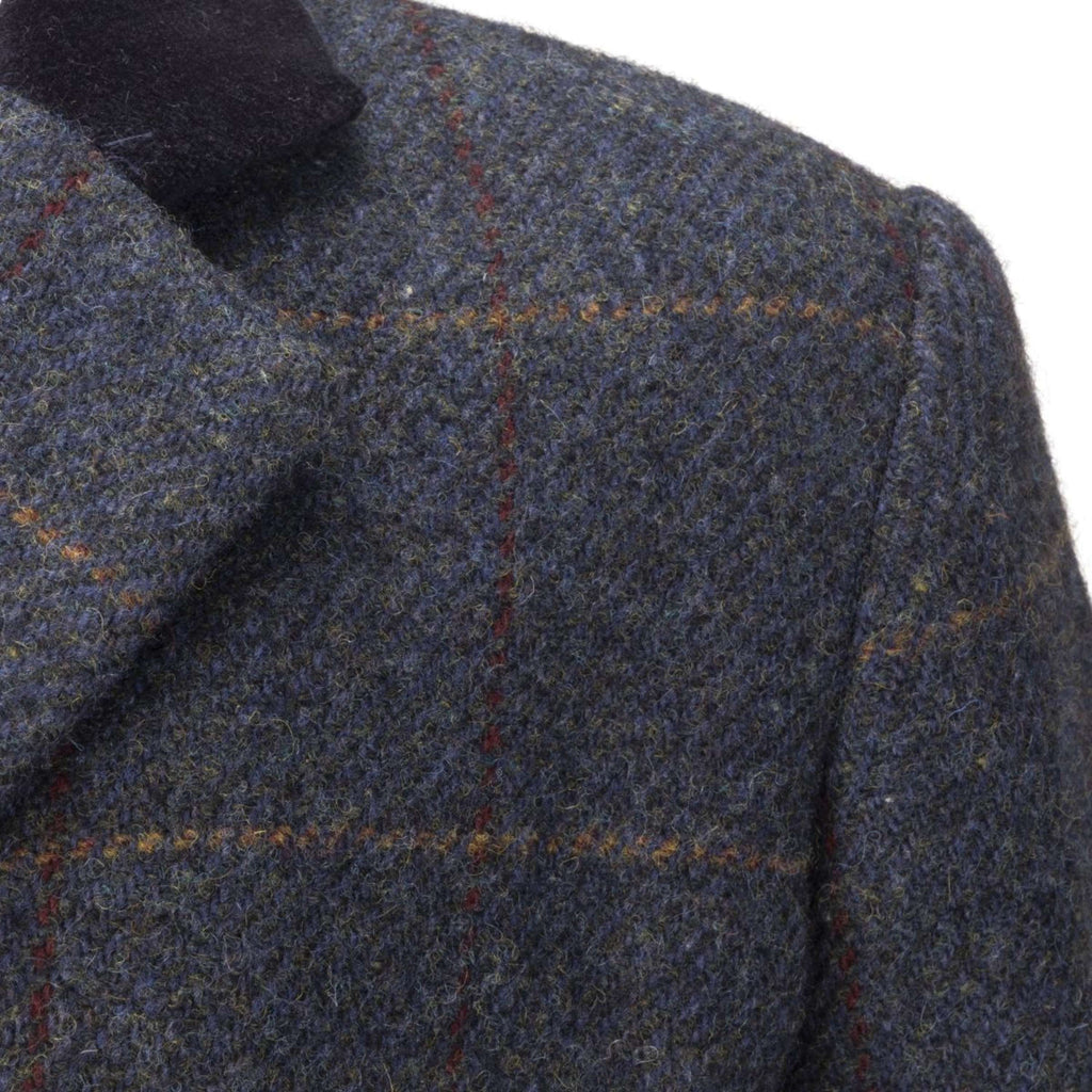 Aubrion by Shires Veste de Concours Saratoga Enfants Juniper Navy Check
