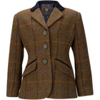 Aubrion by Shires Veste de Concours Saratoga Enfants Chêne Brun Check