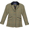 Aubrion by Shires Veste de Concours Saratoga Enfants Rouge/Jaune/Bleu Check
