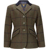 Aubrion by Shires Veste de Concours Saratoga Enfants Spruce Vert Check