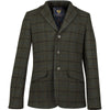 Aubrion by Shires Veste de Concours Saratoga Hommes Vert foncé Check
