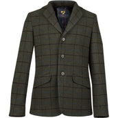 Aubrion by Shires Veste de Concours Saratoga Hommes Vert foncé Check