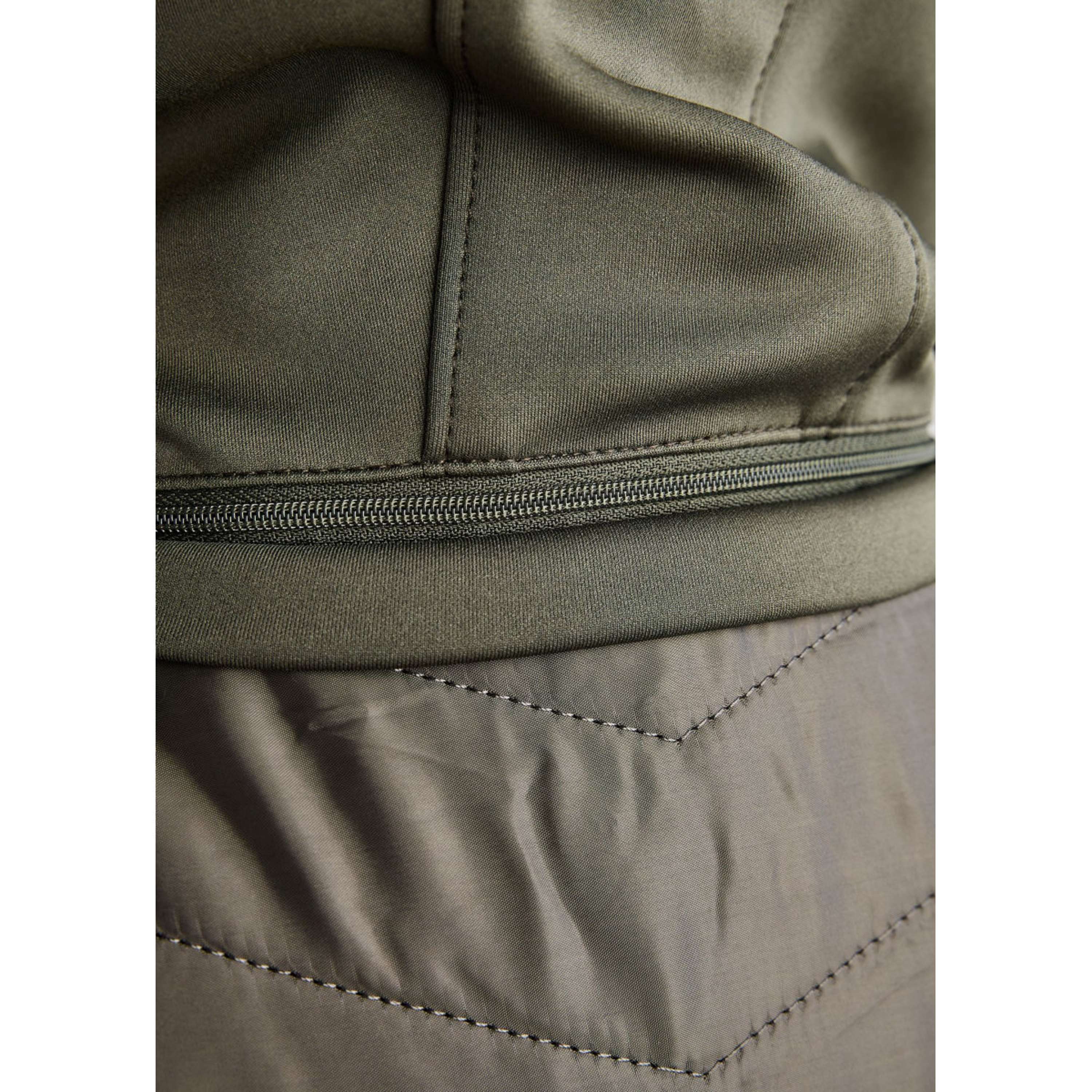 Montar Blouson MoEverline Hybrid Detachable Hood Golden Quartz Crystals Forest Green