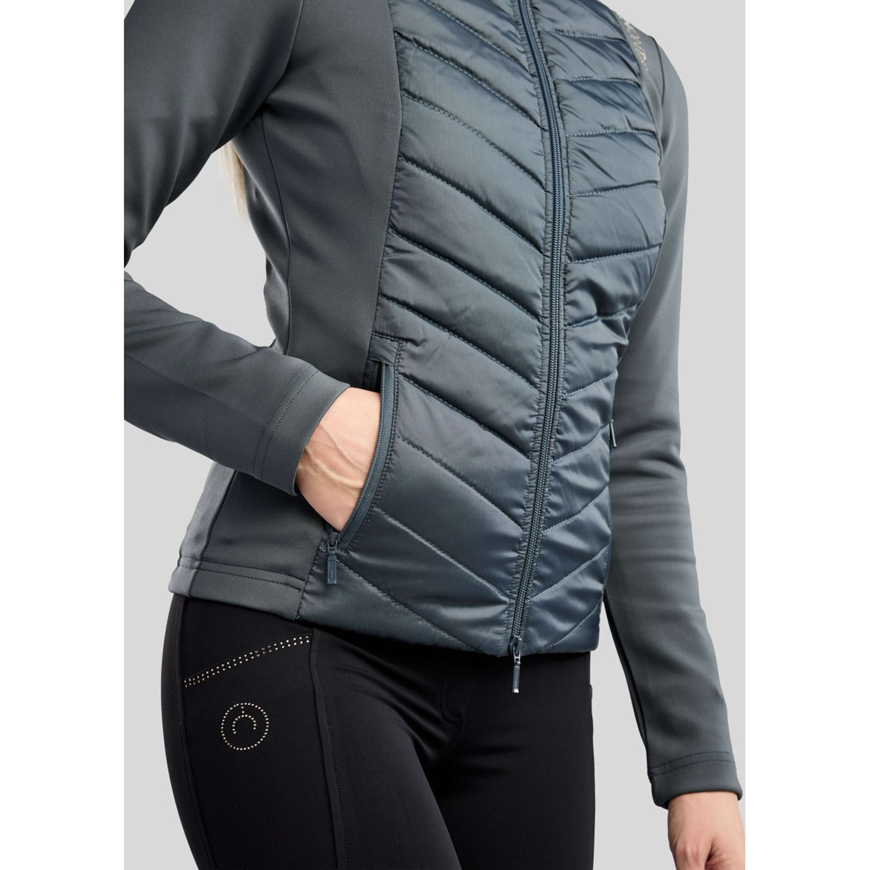 Montar Blouson MoEverline Hybrid Detachable Hood Golden Quartz Crystals Dark Slate