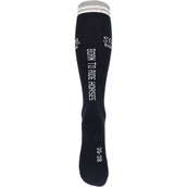 Stapp Horse Chaussettes d'Équitation Born To Ride Horses Marine