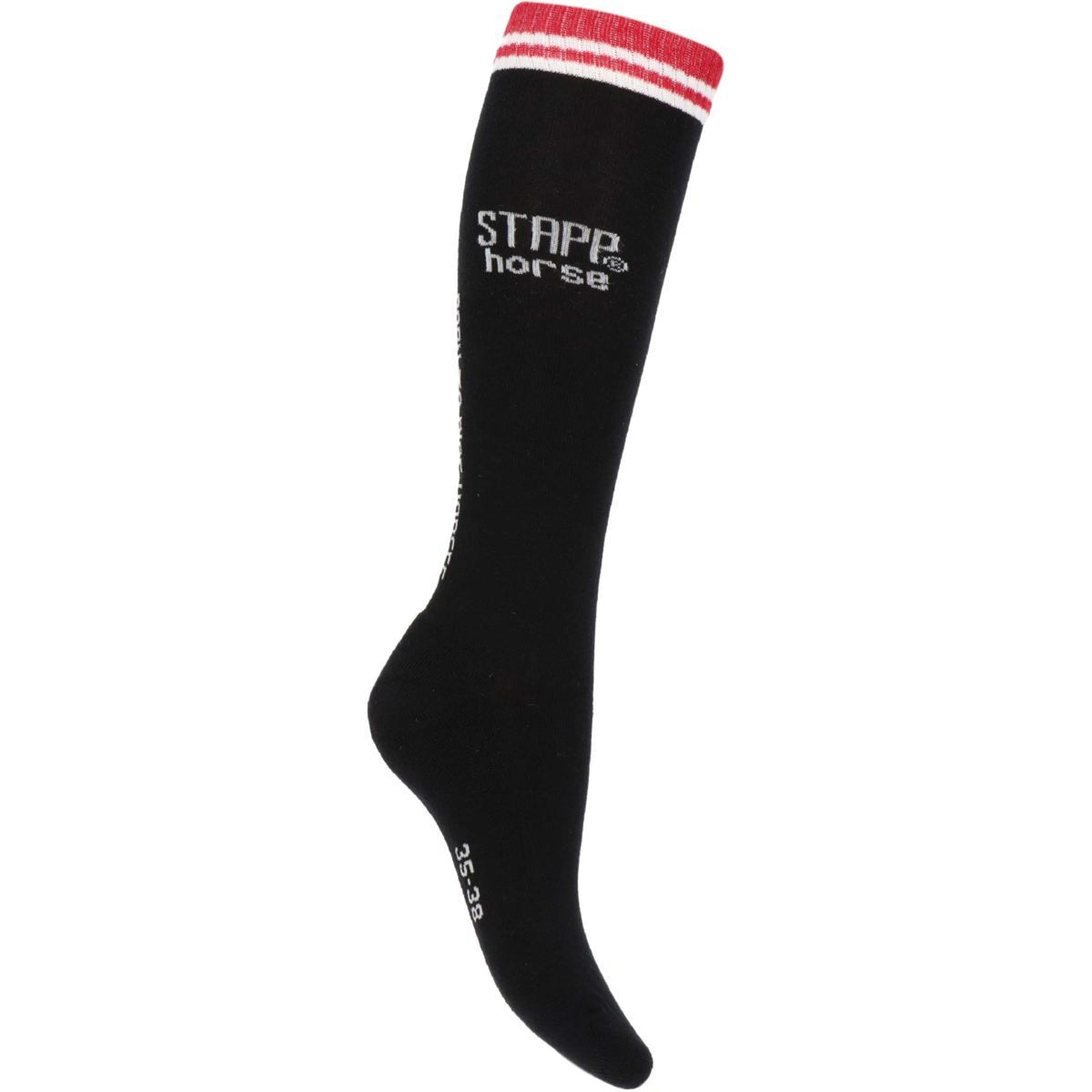 Stapp Horse Chaussettes d'Équitation Born To Ride Horses Noir