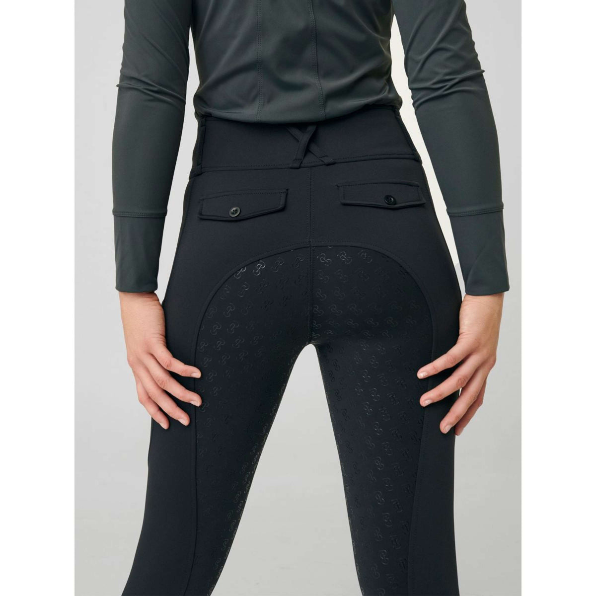 PS of Sweden Legging d'Équitation Katja Full Grip Noir