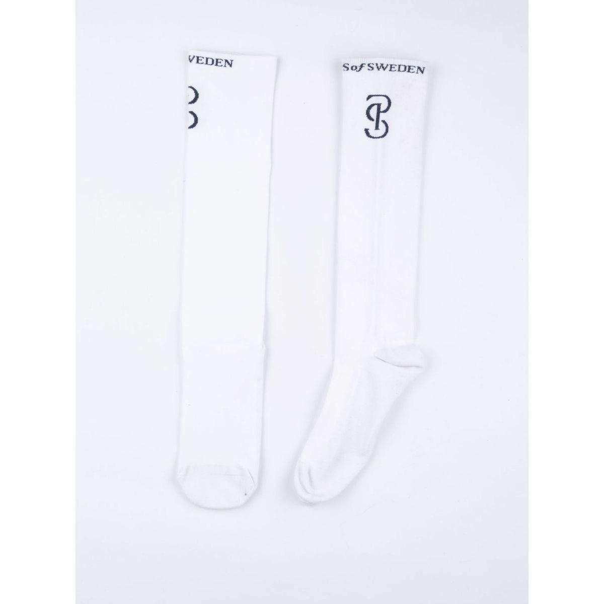 PS of Sweden Chaussettes d'Équitation Sky Blanc