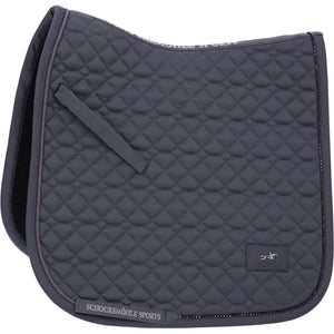 Schockemöhle Tapis de Selle Crystal Brilliance Dressage Slate Grey