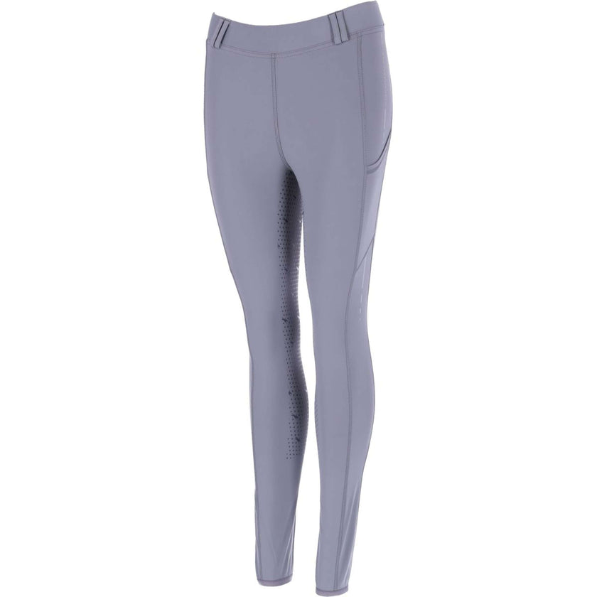 Schockemöhle Legging d'Équitation New Pocket Full Grip Slate Grey