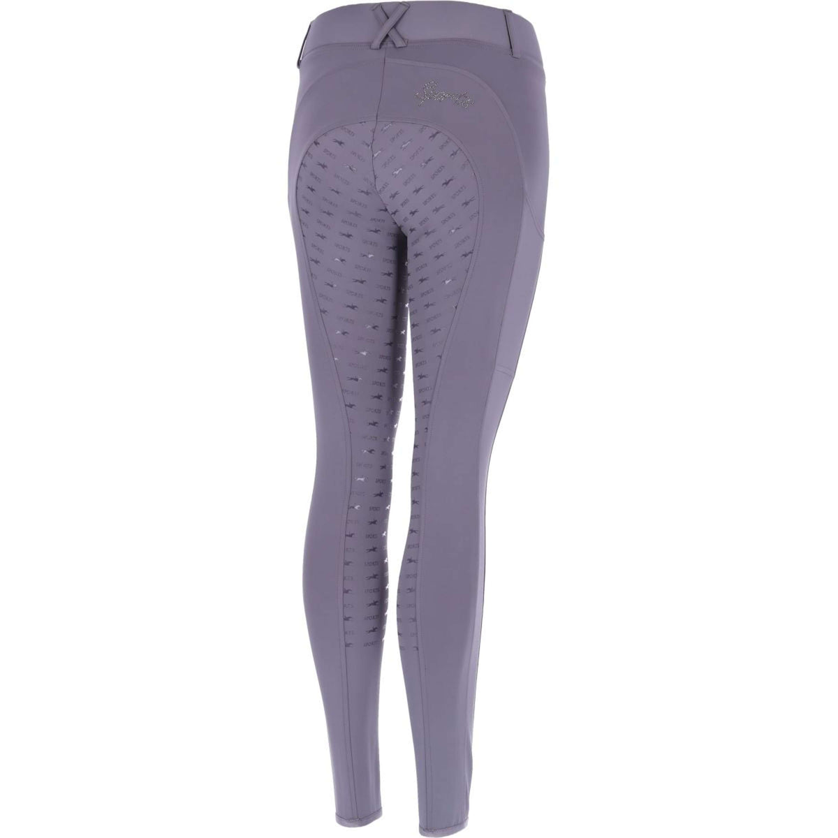 Schockemöhle Legging d'Équitation Classy Sporty Full Grip Slate Grey