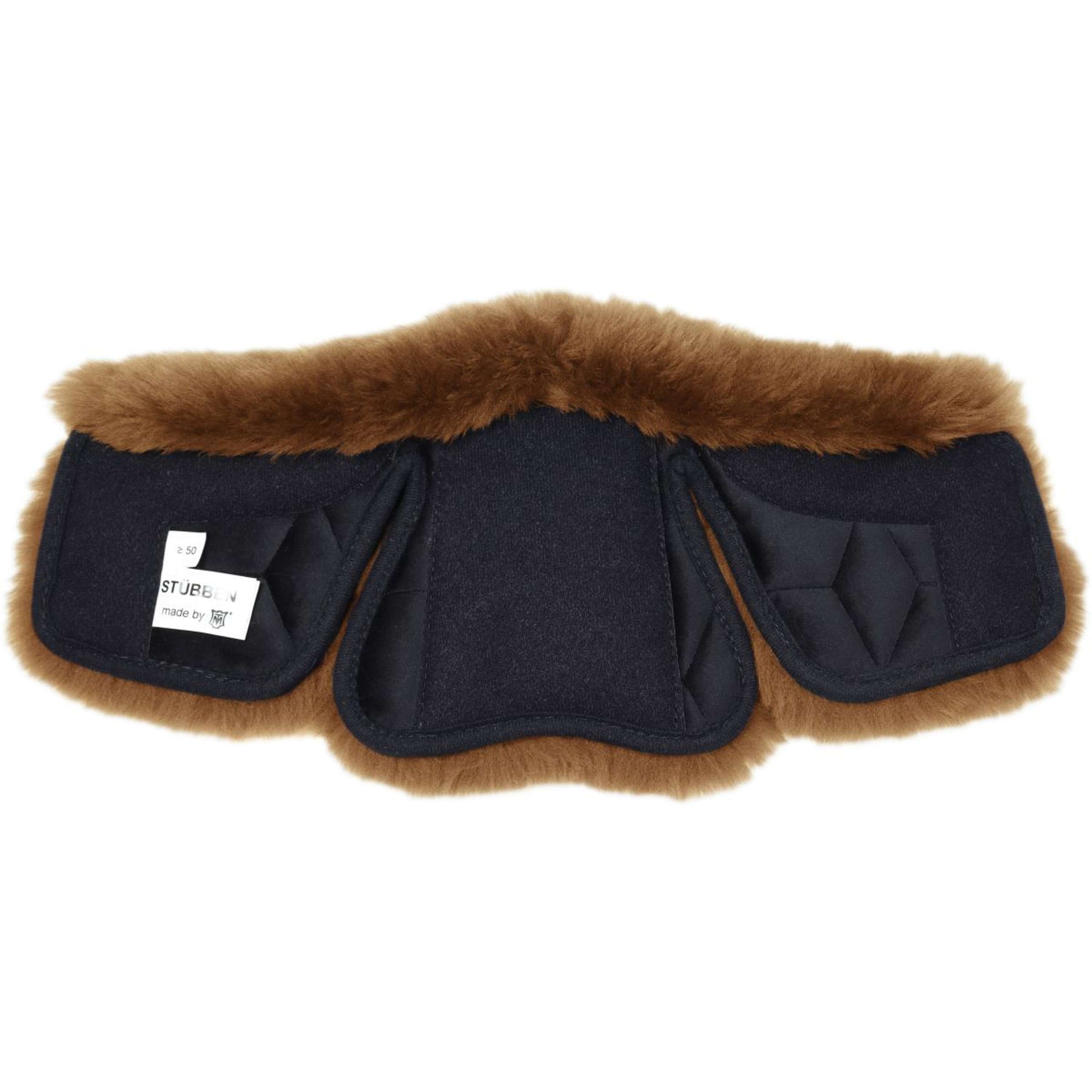 Stübben Fourrure de Sangle Equi-Soft by Mattes Peau d'Agneau Whiskey