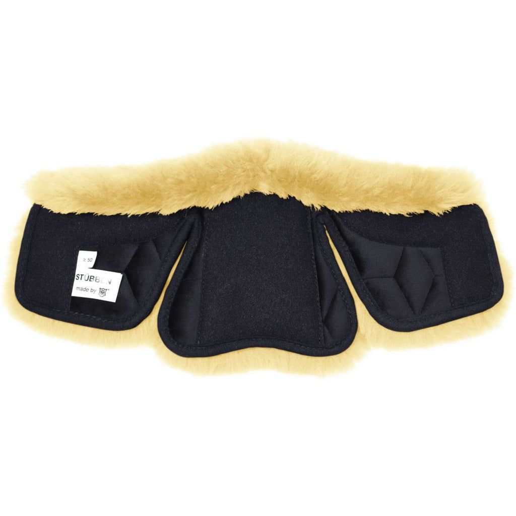 Stübben Fourrure de Sangle Equi-Soft by Mattes Peau d'Agneau Naturel