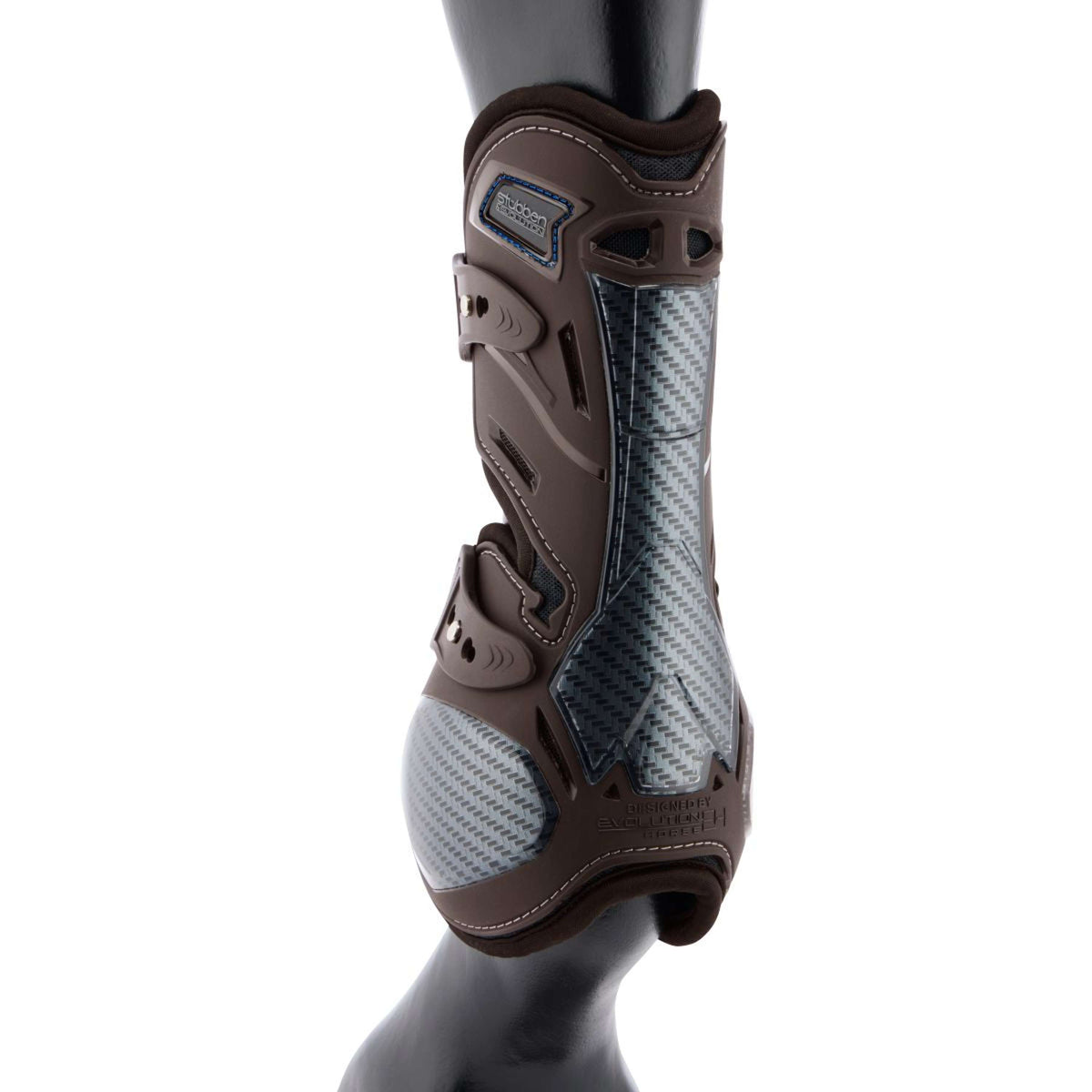 Stübben Protèges-Tendons Hybrid Carbon Marron