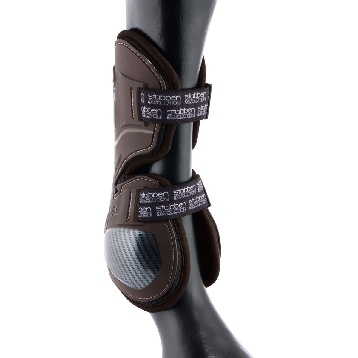 Stübben Protèges-Tendons Hybrid Carbon Marron