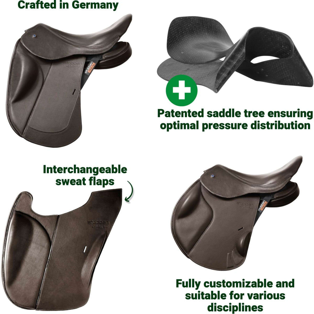 Stübben Selle de Saut REVsport Ébène