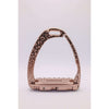 Tech Stirrups Étriers Venice Sloped EVO Leopard Rosegold