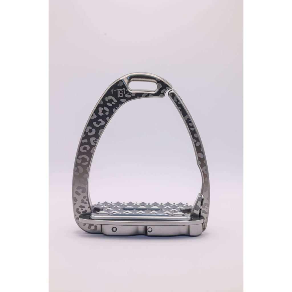 Tech Stirrups Étriers Venice Sloped Evo Leopard Titanium