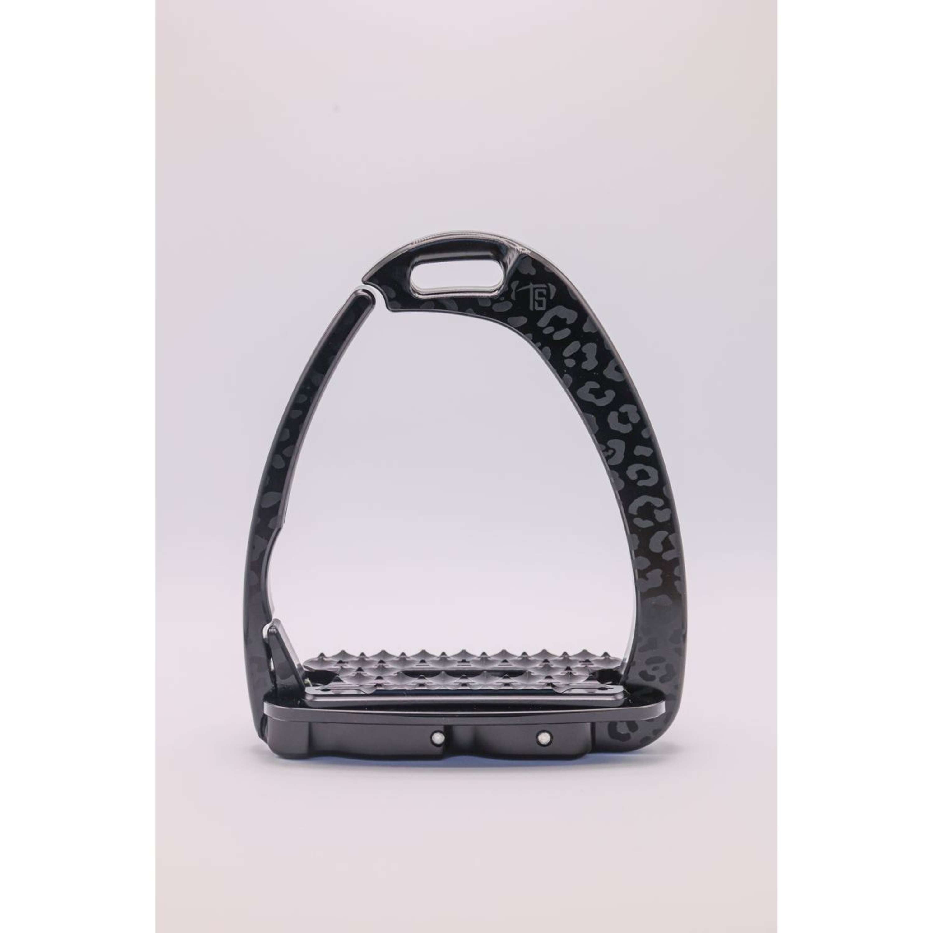 Tech Stirrups Étriers Venice Children Leopard Black