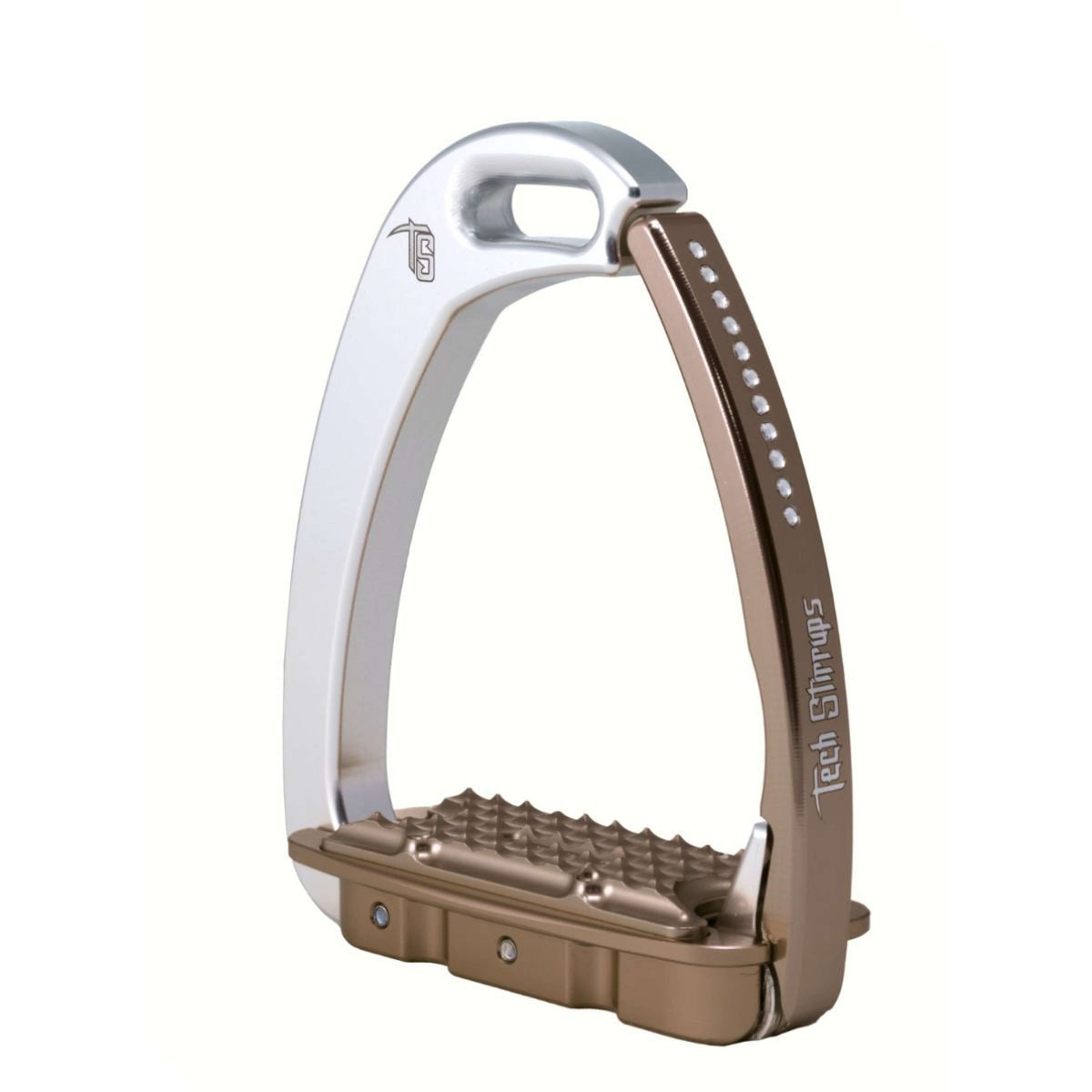 Tech Stirrups Étriers Venice Swarovski Enfant Argent/Marron