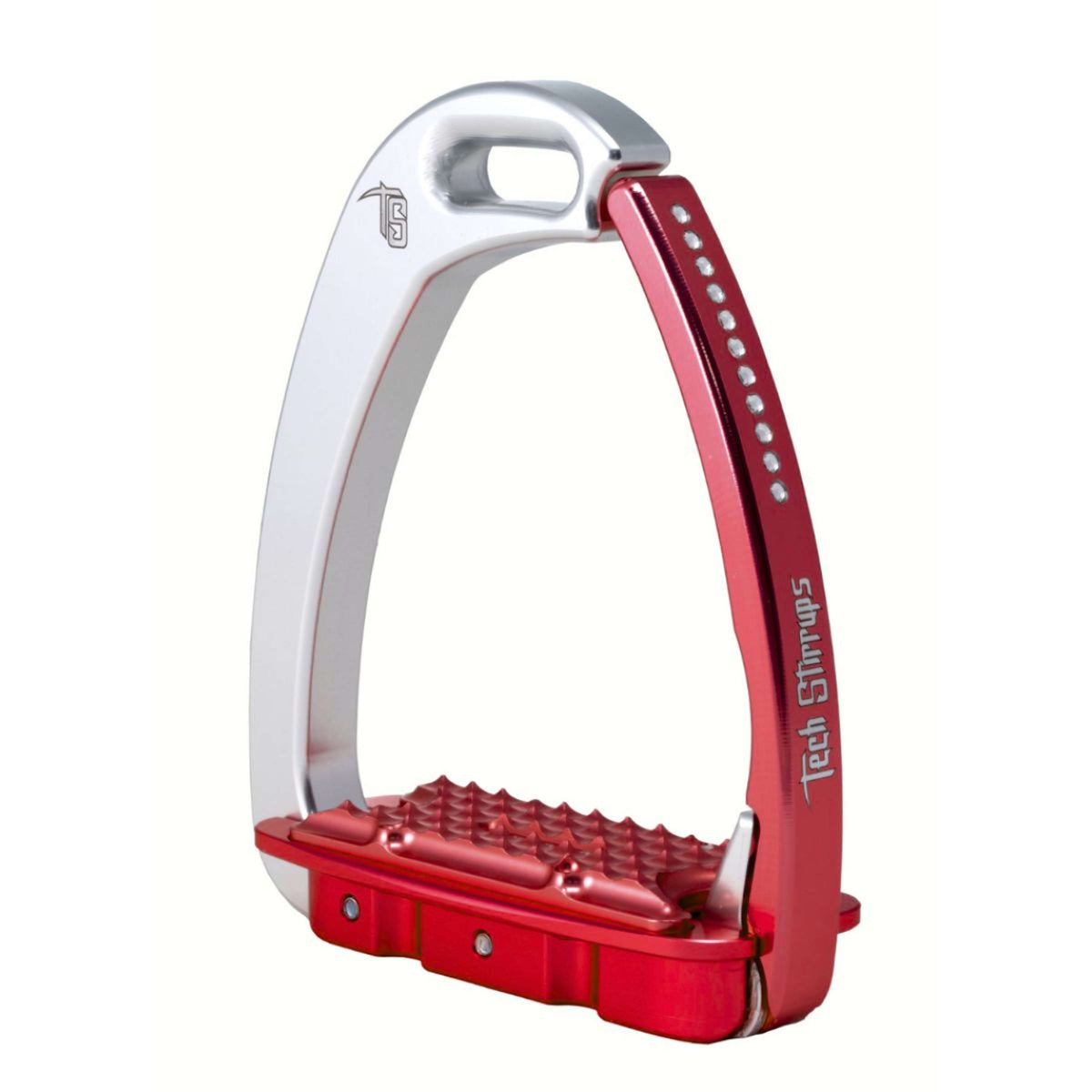 Tech Stirrups Étriers Venice Swarovski Enfant Argent/Rouge