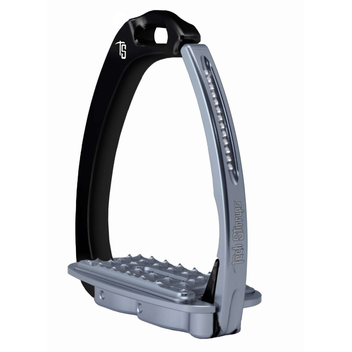 Tech Stirrups Étriers Venice Sloped Evo Swarovski Noir/Titane