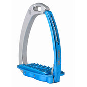 Tech Stirrups Étriers Venice Sloped Evo Swarovski Argent/Bleu