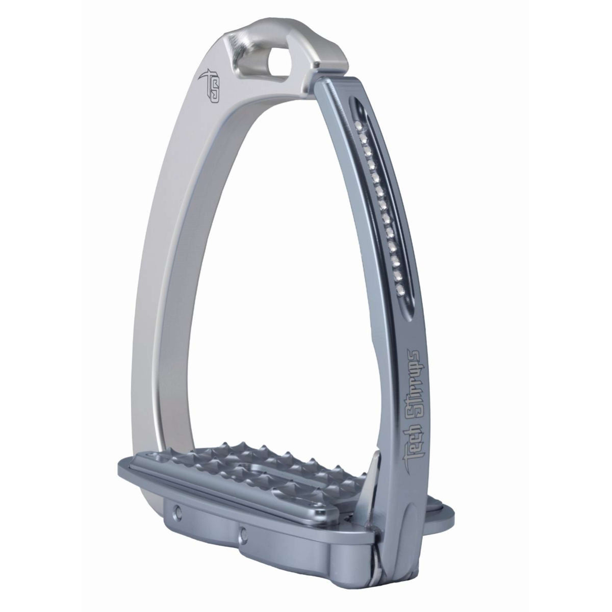 Tech Stirrups Étriers Venice Sloped Evo Swarovski Argent/Titane