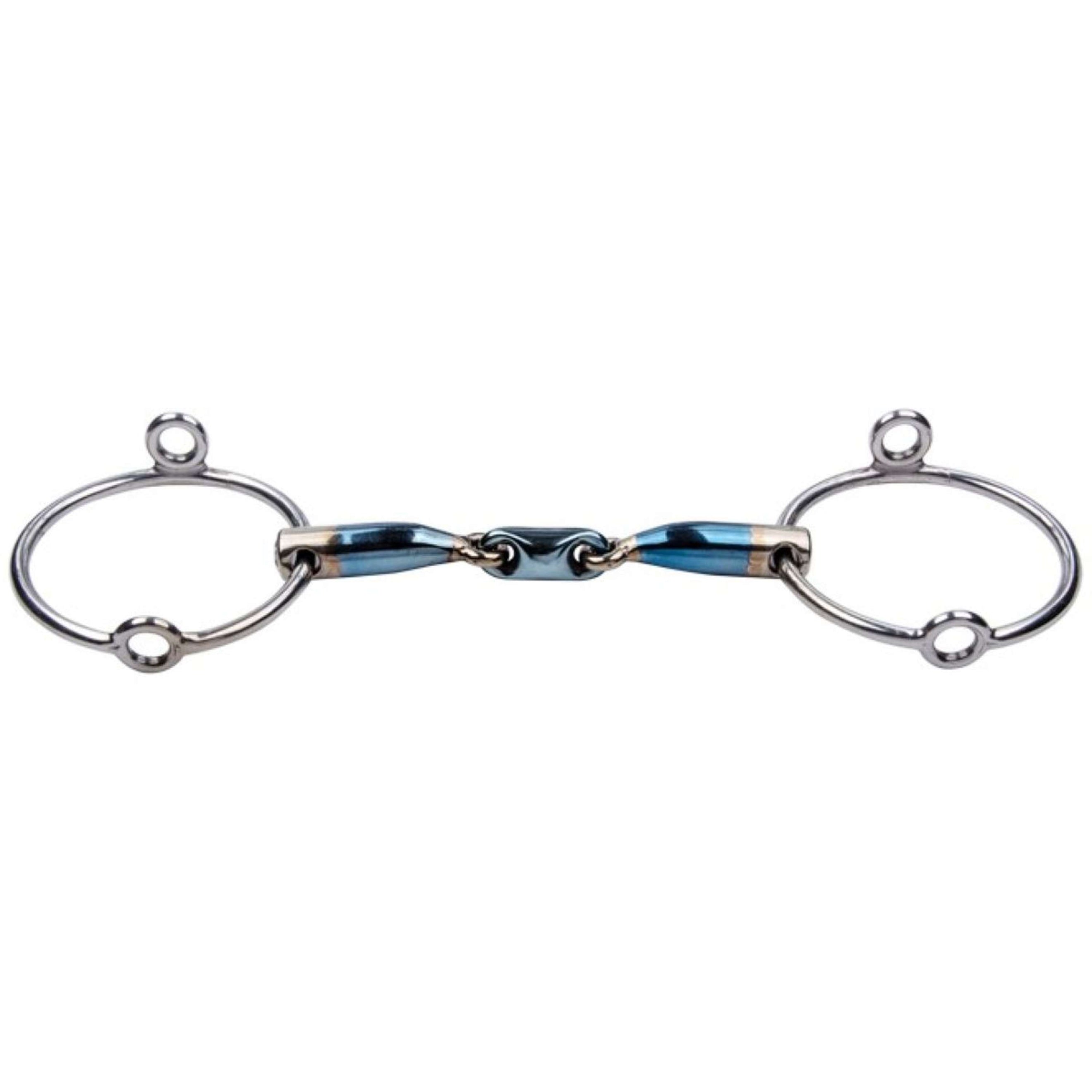 Trust Mors Releveur Anneaux Sweet Iron Double Brisure 16mm Trust Mors Releveur Anneaux Sweet Iron Double Brisure 16mm