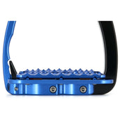 Tech Stirrups Étriers Venice Plus EVO Noir/Bleu