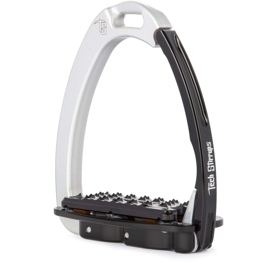Tech Stirrups Étriers Venice Plus EVO Argent/Noir