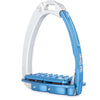 Tech Stirrups Étriers Venice Plus EVO Argent/Bleu