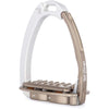 Tech Stirrups Étriers Venice Plus EVO Argent/Marron