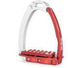 Tech Stirrups Étriers Venice Plus EVO Argent/Rouge