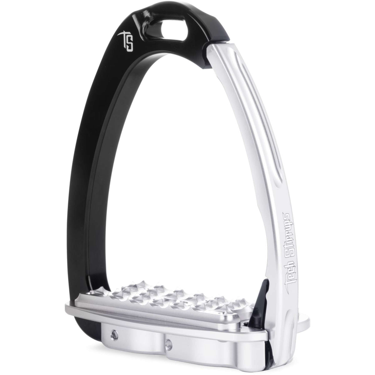 Tech Stirrups Étriers Venice Sloped EVO Noir/Argent