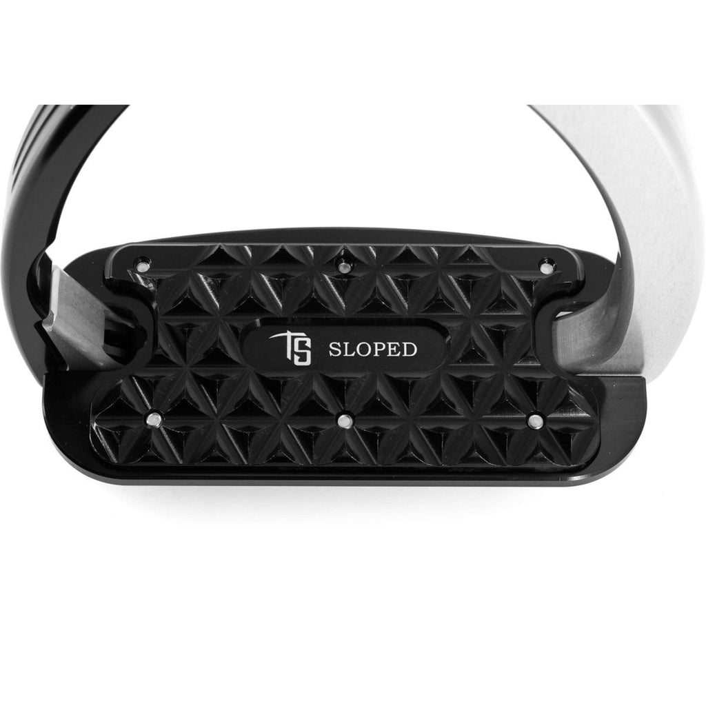 Tech Stirrups Étriers Venice Sloped EVO Noir/Rouge