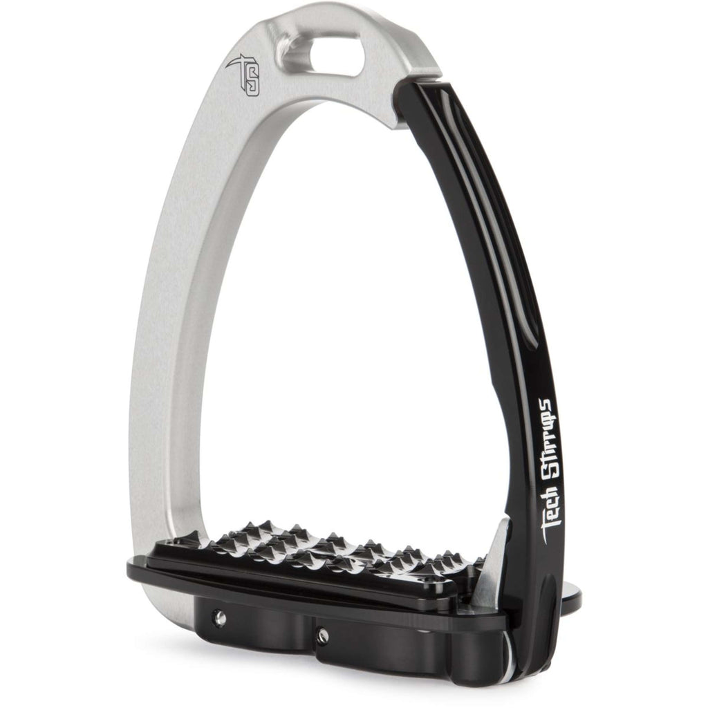 Tech Stirrups Étriers Venice Sloped EVO Argent/Noir