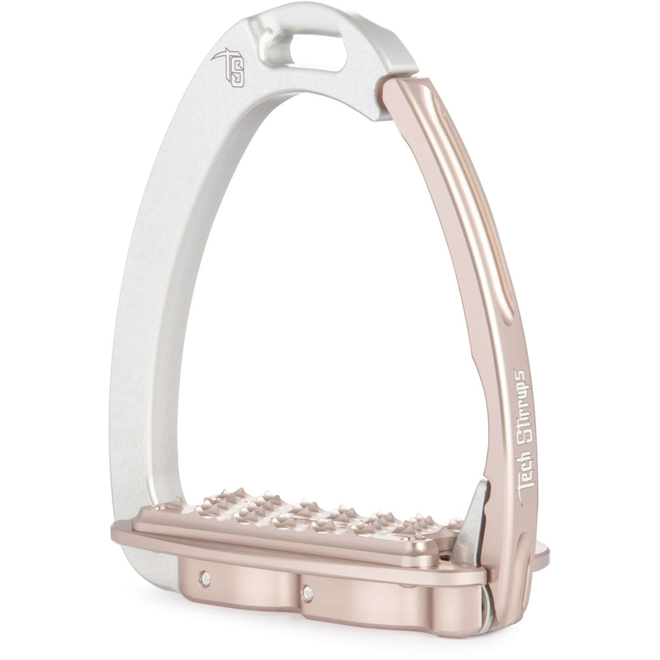 Tech Stirrups Étriers Venice Sloped EVO Argent/Or Rose