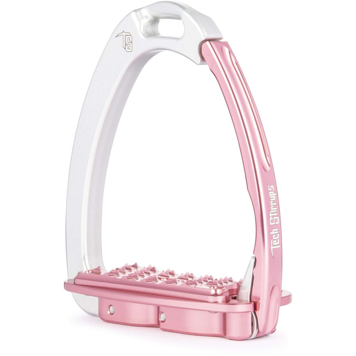 Tech Stirrups Étriers Venice EVO Argent/Rose