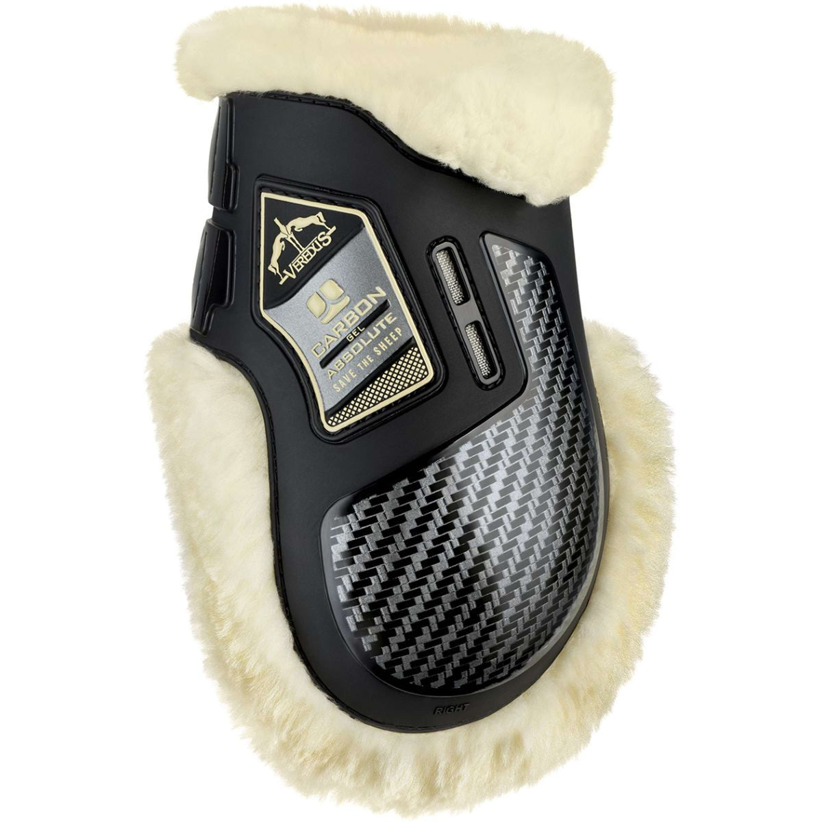 Veredus Protège-Boulets Carbon Gel Absolute Save the Sheep Rear Noir