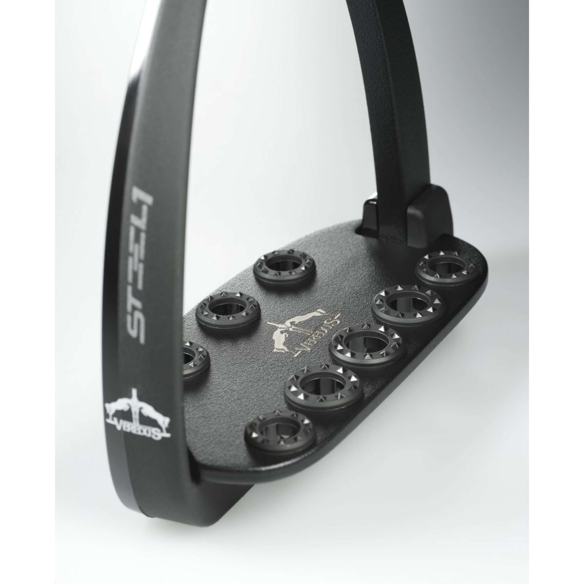 Veredus Étriers Steel1 Dark Noir