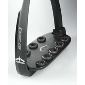 Veredus Étriers Steel1 Dark Noir