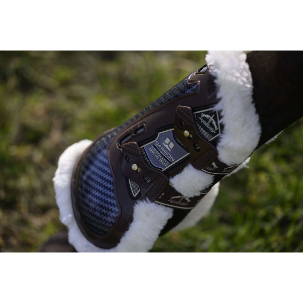 Veredus Protèges-Tendons Carbon Gel Absolute Save the Sheep Front Marron