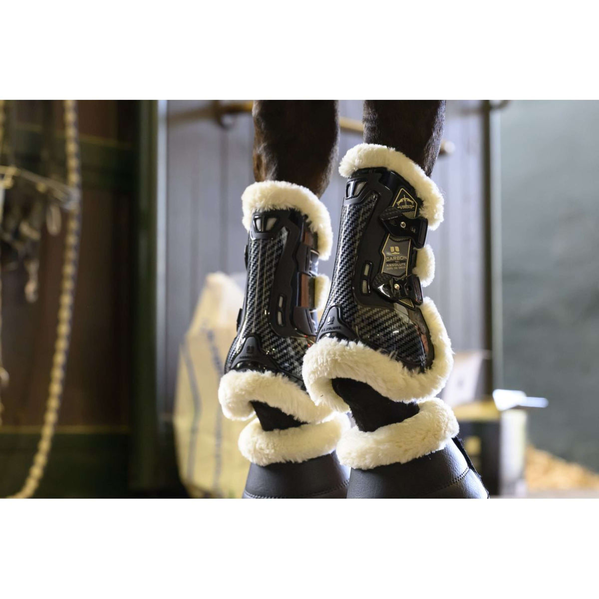 Veredus Protèges-Tendons Carbon Gel Absolute Save the Sheep Front Noir